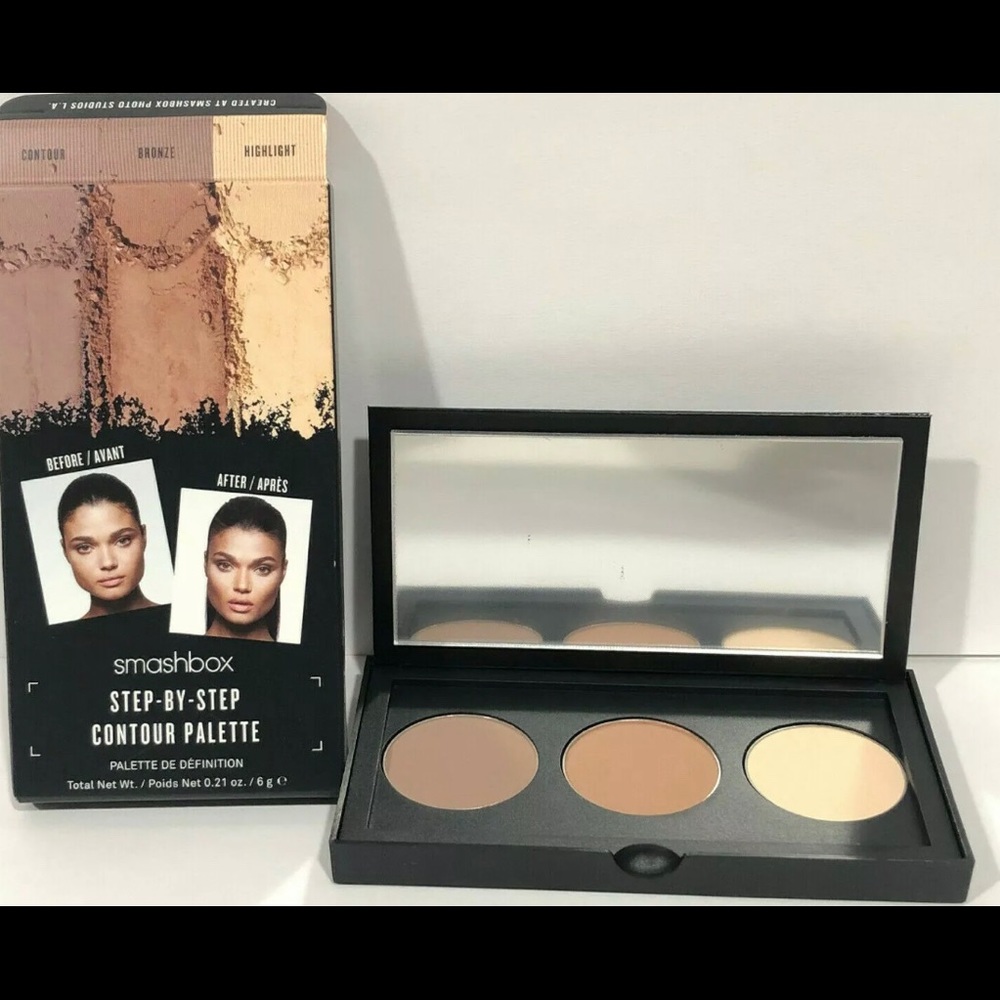 Smashbox step by step contour kit
